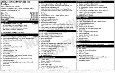 2022 Jeep Grand Cherokee 4xe Overland
