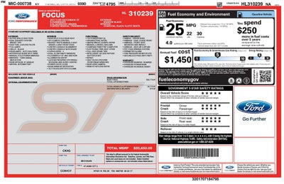 2017 Ford Focus ST