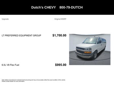 2020 Chevrolet Express Passenger 3500 1LT