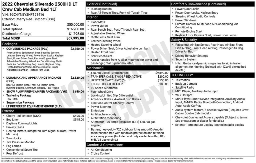 2022 Chevrolet Silverado 2500 HD LT