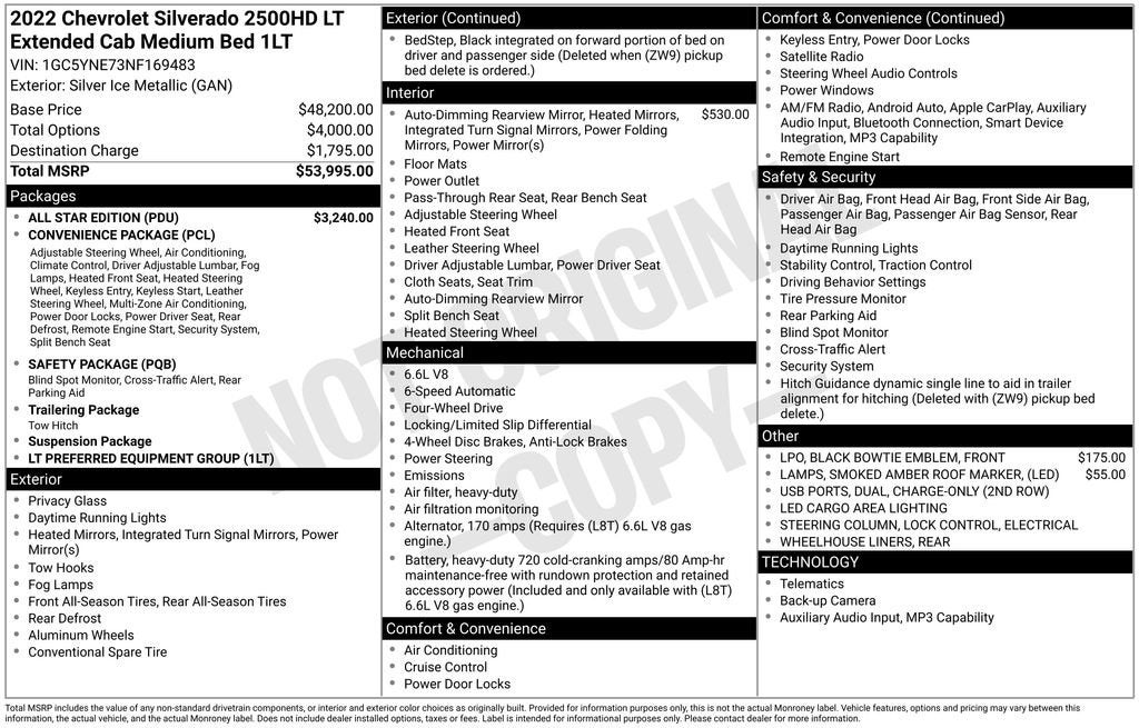 2022 Chevrolet Silverado 2500 HD LT