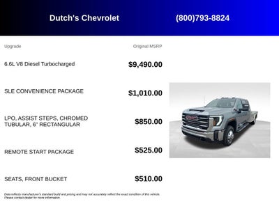 2024 GMC Sierra 3500 HD Chassis Cab SLE