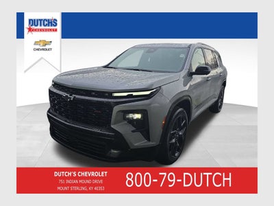 2026 Chevrolet Traverse RS