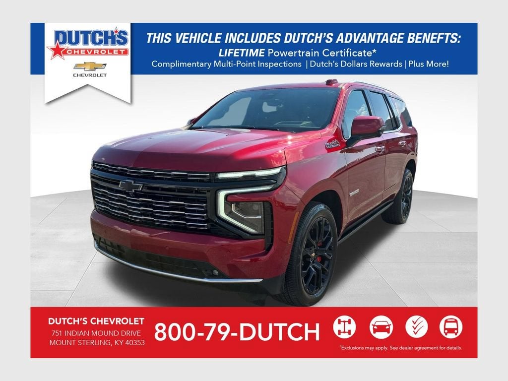 2025 Chevrolet Tahoe High Country