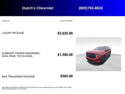 2023 Chevrolet Tahoe RST