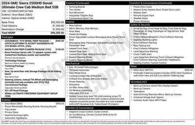 2024 GMC Sierra 2500 HD Denali Ultimate