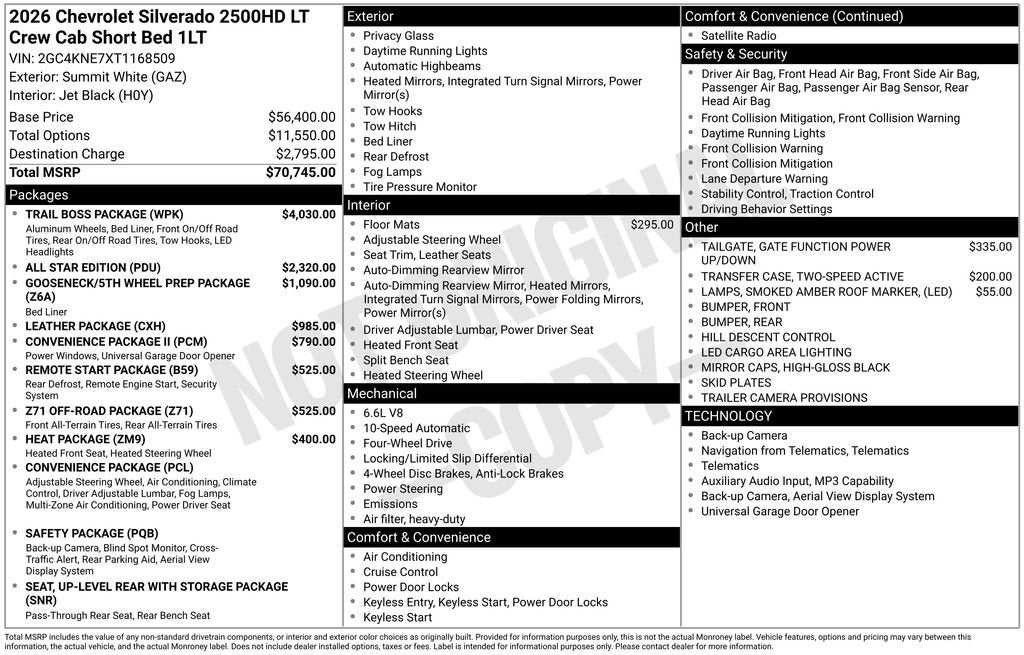 2026 Chevrolet Silverado HD's photo