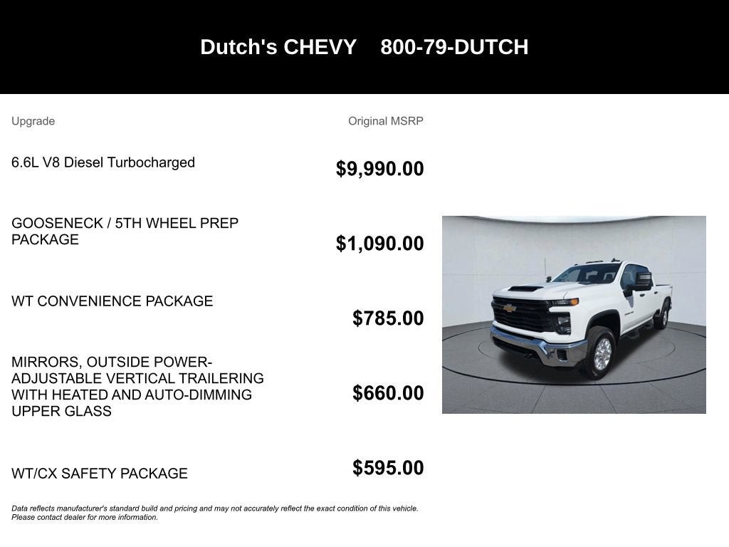 2025 Chevrolet Silverado 3500 HD WT