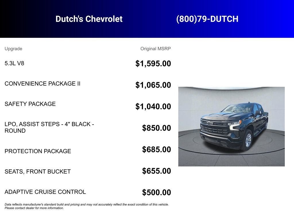2025 Chevrolet Silverado 1500 RST