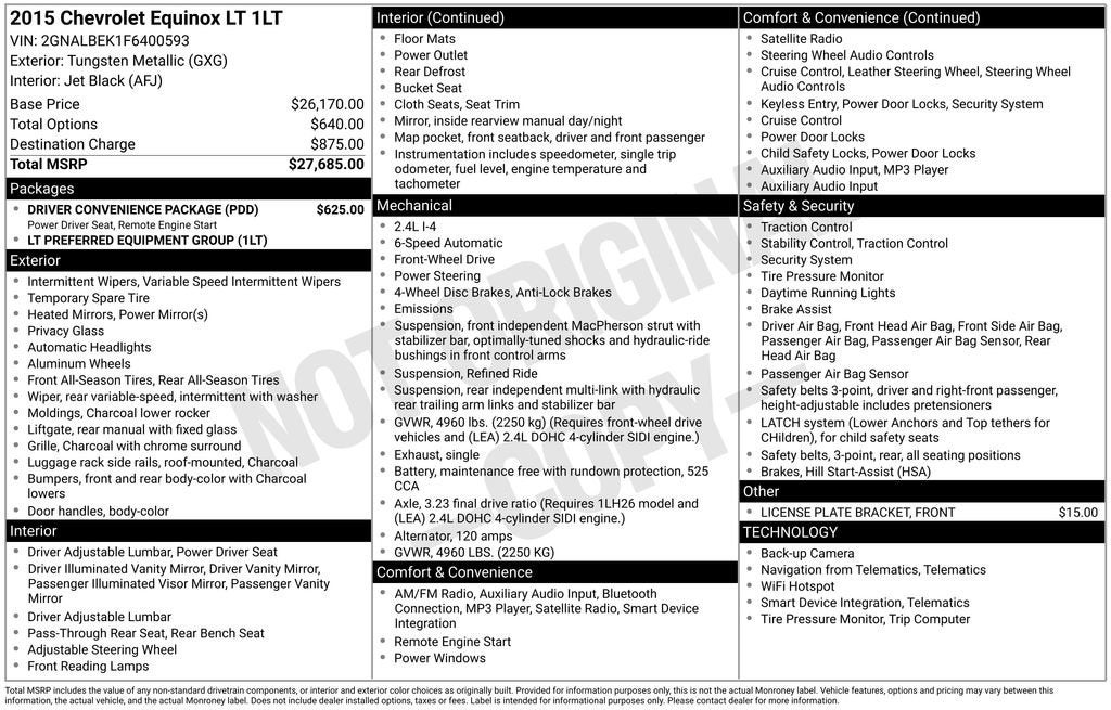 2015 Chevrolet Equinox LT