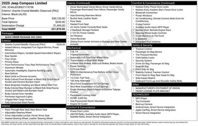 2020 Jeep Compass Limited