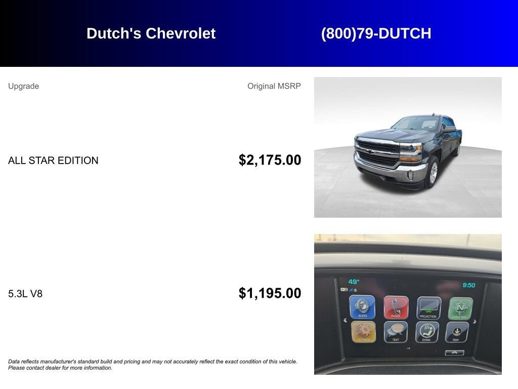 2018 Chevrolet Silverado 1500 LT