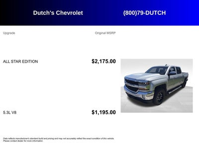 2017 Chevrolet Silverado 1500 LT