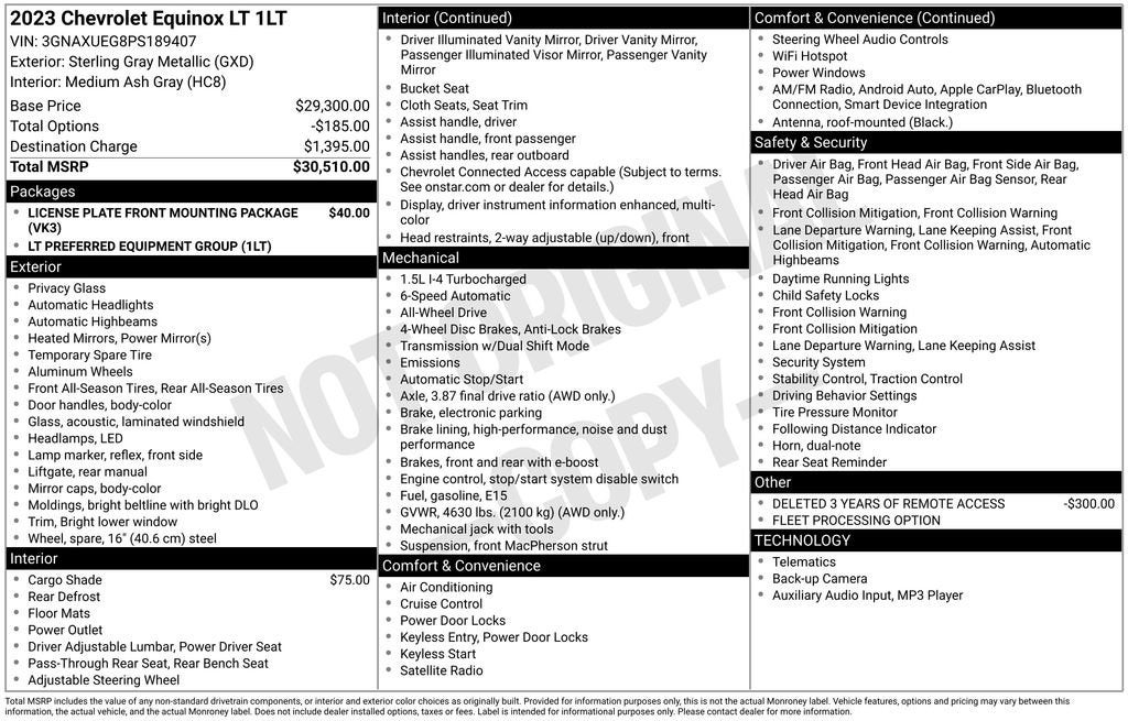 2023 Chevrolet Equinox LT