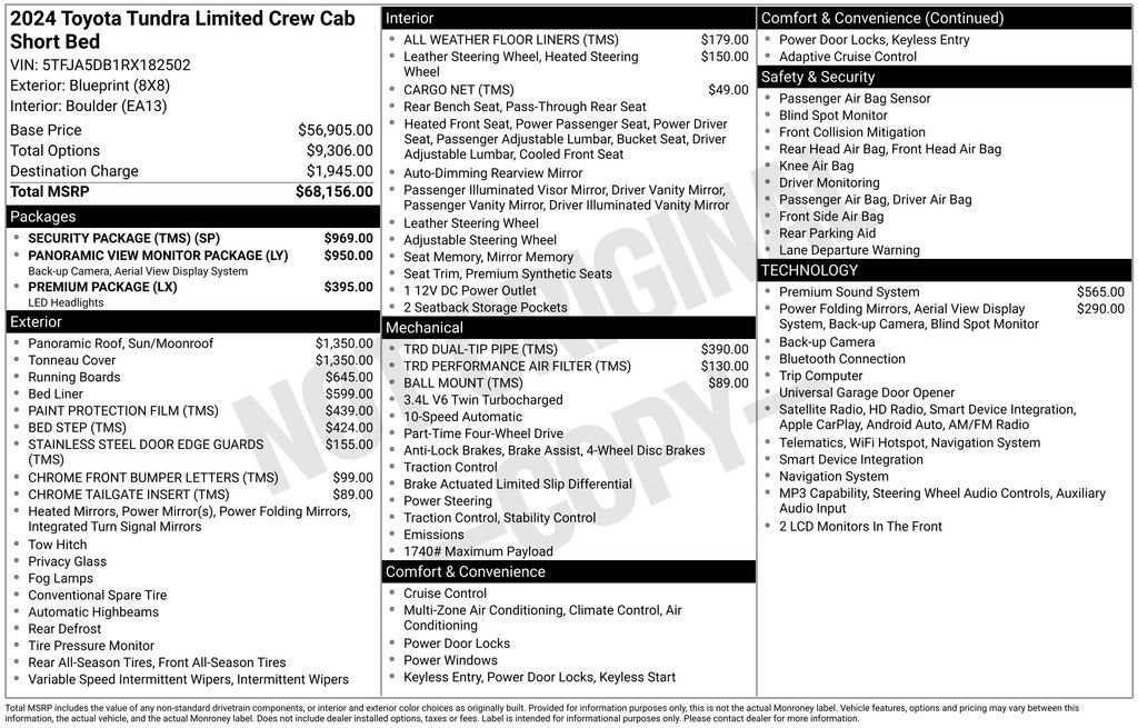 2024 Toyota Tundra 4WD Limited