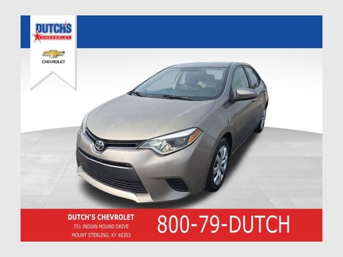 2016 Toyota Corolla L