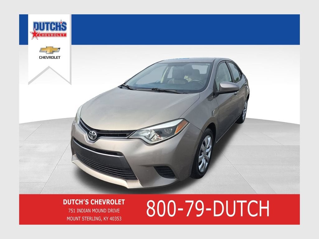 2016 Toyota Corolla L