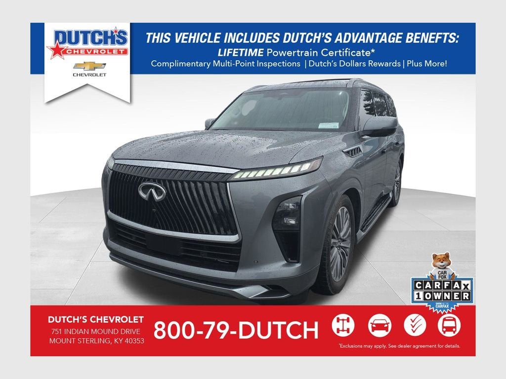 2025 INFINITI QX80 SENSORY