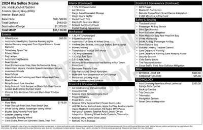 2024 Kia Seltos X-Line