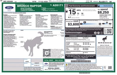 2024 Ford Bronco Raptor