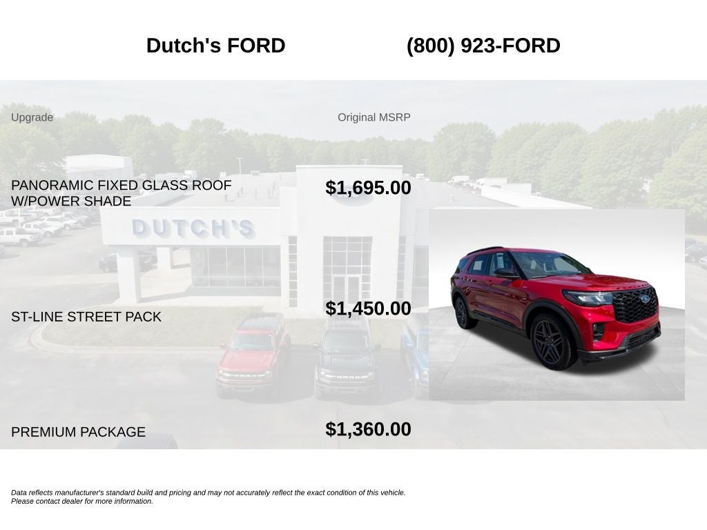 2026 Ford Explorer ST-Line