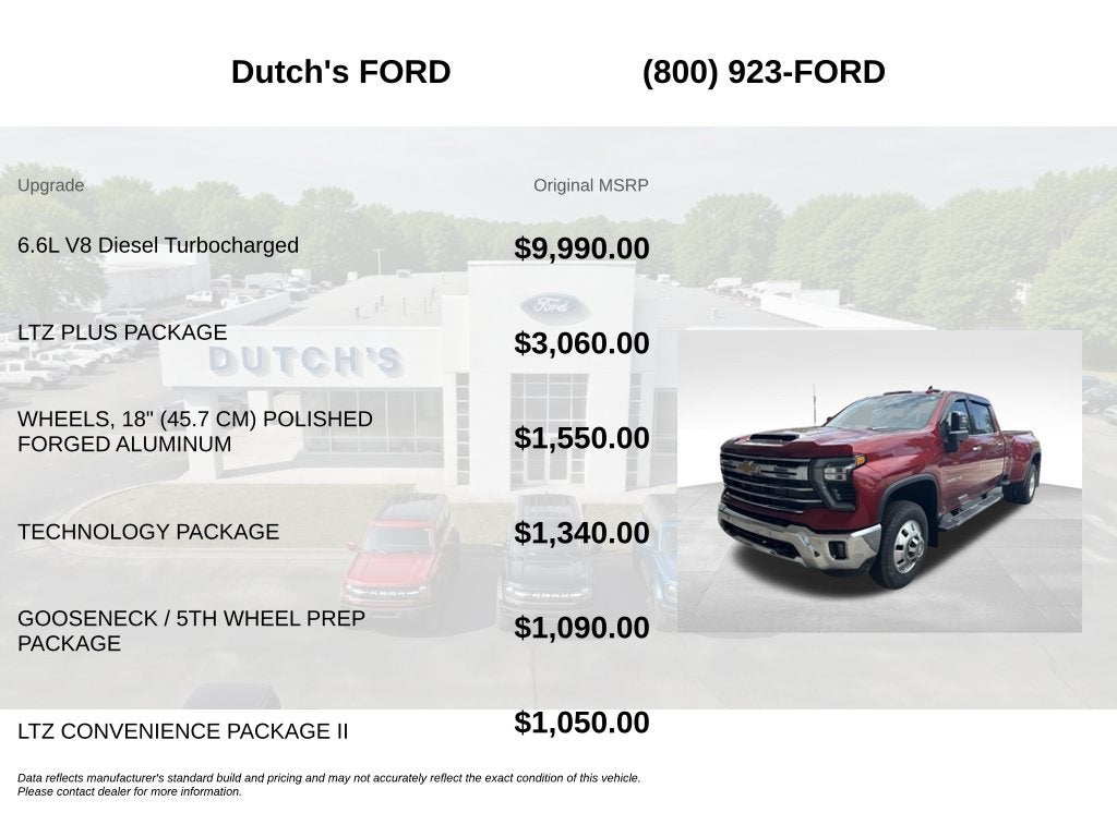 2025 Chevrolet Silverado 3500HD LTZ DRW