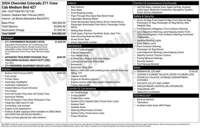 2024 Chevrolet Colorado Z71