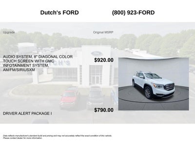 2019 GMC Acadia SLE-2