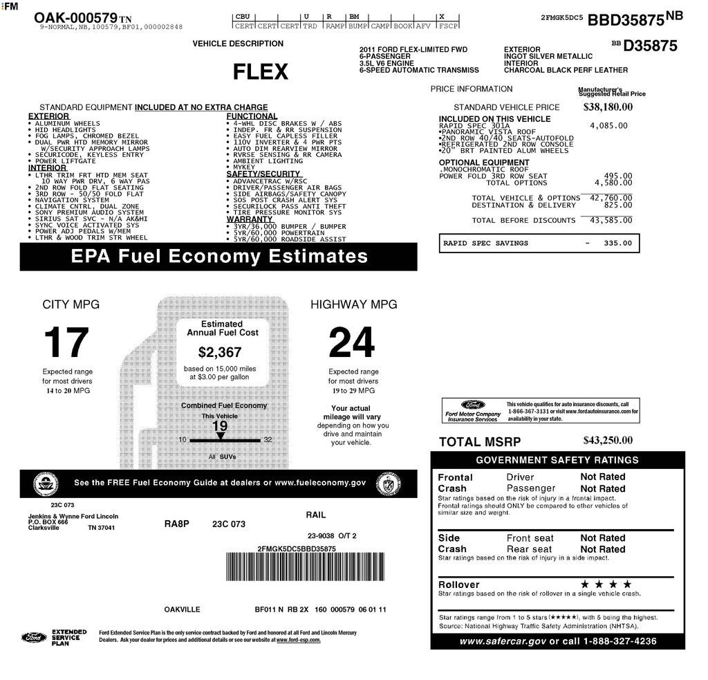 2011 Ford Flex Limited
